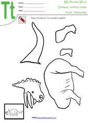 triceratops-worksheet